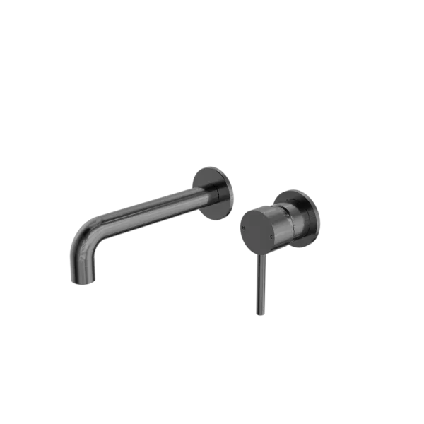 Nero WBM07 Rimini Round Wall Basin/Bath Mixer Set with Spout - Various Colours