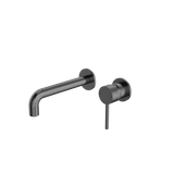 WBM07 Rimini Round Wall Basin/Bath Mixer Set with Spout - Various Colours