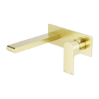 Nero Tapware WBM27 Bianca Wall Basin/Bath Mixer Set with 187mm Reach Spout - Various Colours