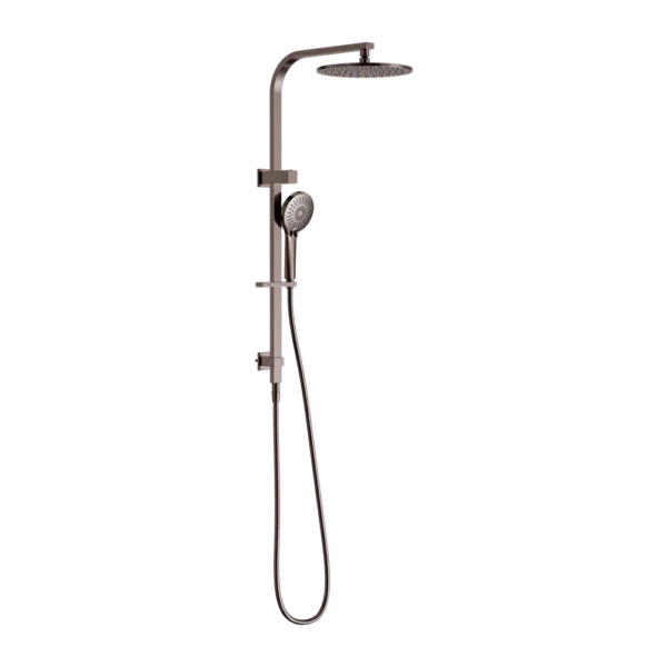 Nero Bianca Dual Shower Rail - Various Colours