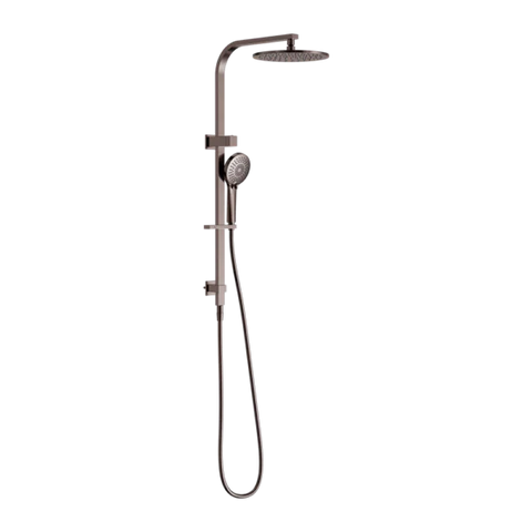 Nero Bianca Dual Shower Rail - Various Colours