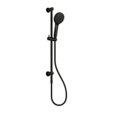 Rail Shower with Built-in Elbow - Various Colours