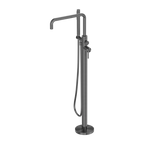Nero Round Freestanding Bath Mixer/Filler with Hand Shower Set - Various Colours