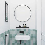 Round Mirror 800mm Diameter with frame - Various Colours (Frame)