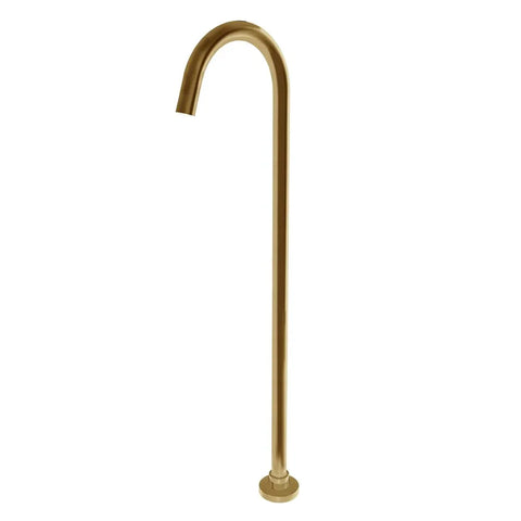 Round Freestanding Bath Filler / Spout - Various Colours
