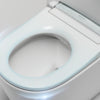 Vue inbuilt Cistern Rimless Flush Toilet Suite with Smart Remote Bidet Seat - White (4 Star)