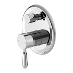 SMD33 Vintage Shower / Bath Mixer with Diverter - Various Handles and Colours (Mix & Match)