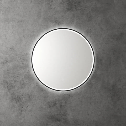 Round LED Mirror Touchless Switch with Demister 700mm / 900mm - Frameless / With Frame