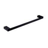 CELIA Matte Black Single Towel Rail 600mm