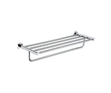 ASL Chrome Round Bath Towel Shelf