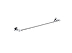 Round Single Towel Rail 600 / 750 / 800 / 900mm - Various Colours