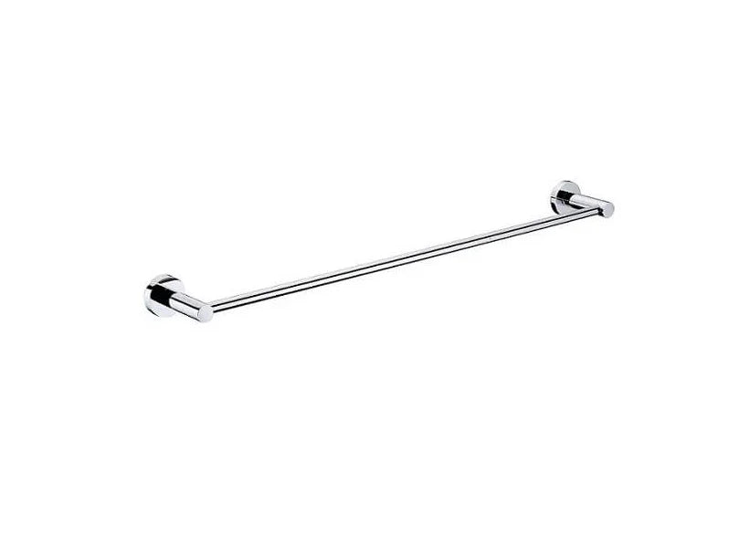 Round Single Towel Rail 600 / 750 / 800 / 900mm - Various Colours