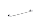 Round Single Towel Rail 600 / 750 / 800 / 900mm - Various Colours