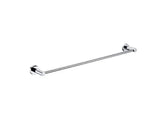 ASL Chrome Round Towel Holder 600mm Single