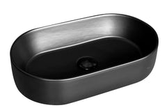 Solis Above Counter Ceramic Basin 525x300mm - Various Colours