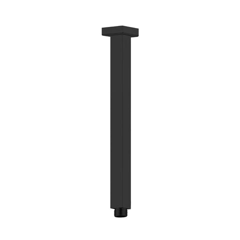 Square Shower Dropper / Ceiling Arm 300mm Long - Various Colours