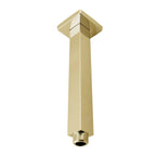 Nero Square Shower Dropper / Ceiling Arm 300mm Long - Various Colours