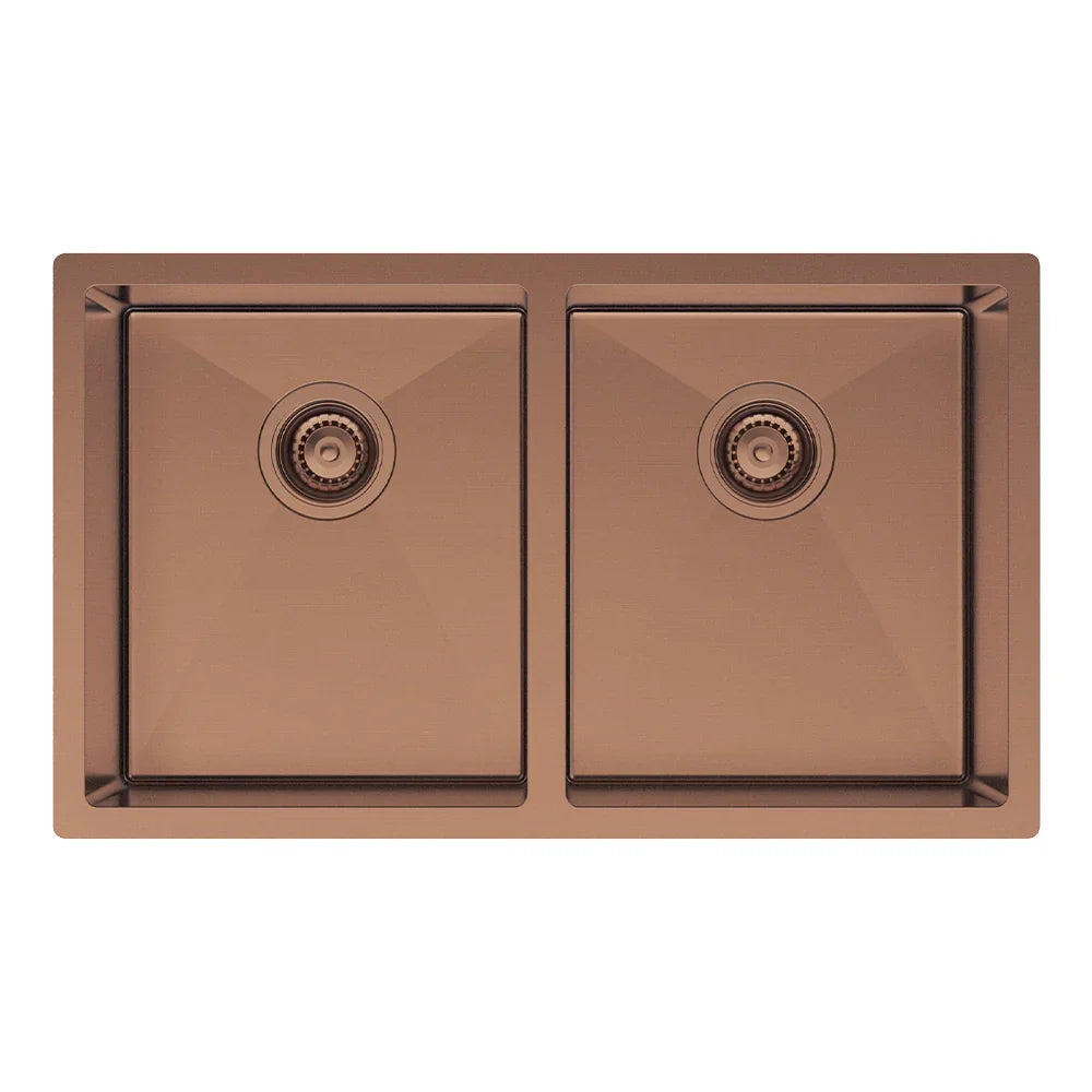Double Bowls Sink Undermount/Top mount/Flush mount 760x450mm - Various Colours