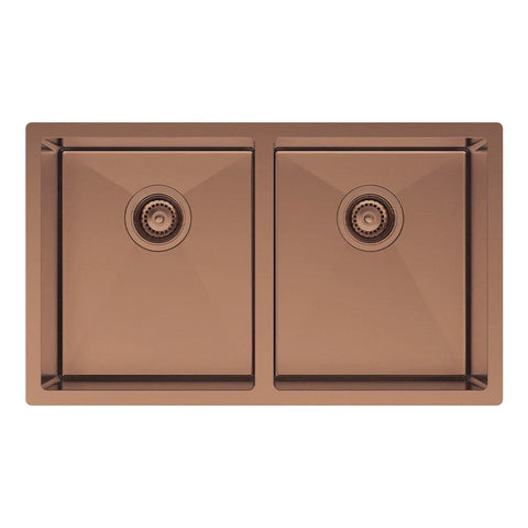 Double Bowls Sink Undermount/Top mount/Flush mount 760x450mm - Various Colours