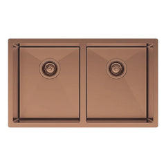 Double Bowls Sink Undermount/Top mount/Flush mount 760x450mm - Various Colours