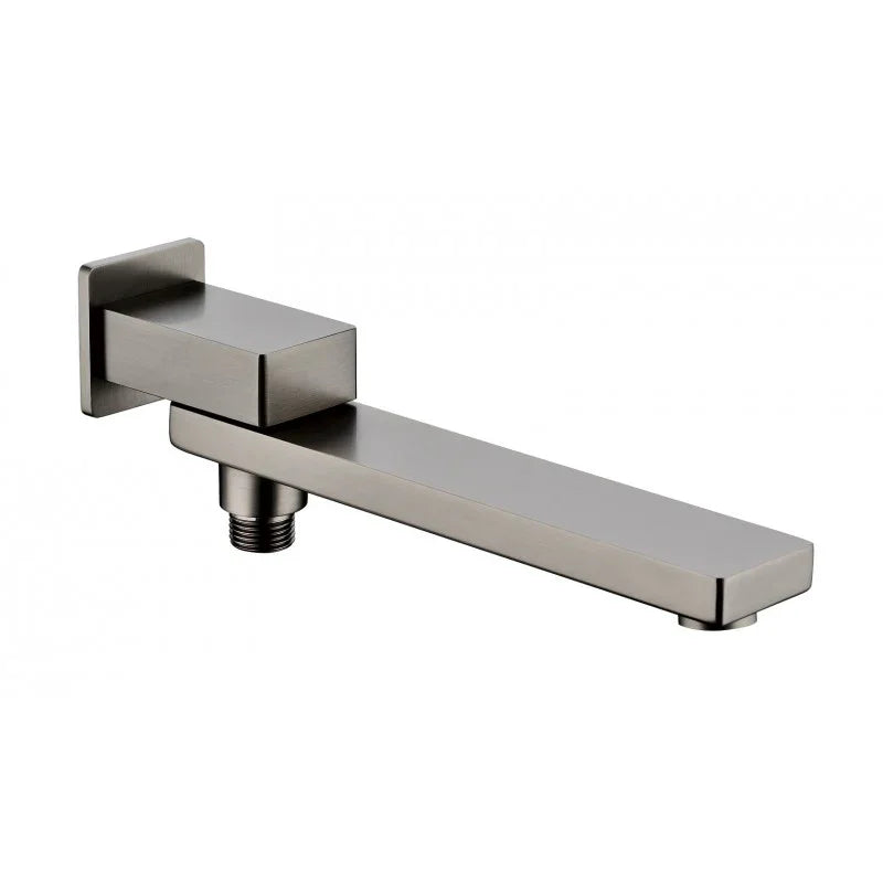 Square Bath Wall Swviel Spout with Built-in Diverter - Various Colours