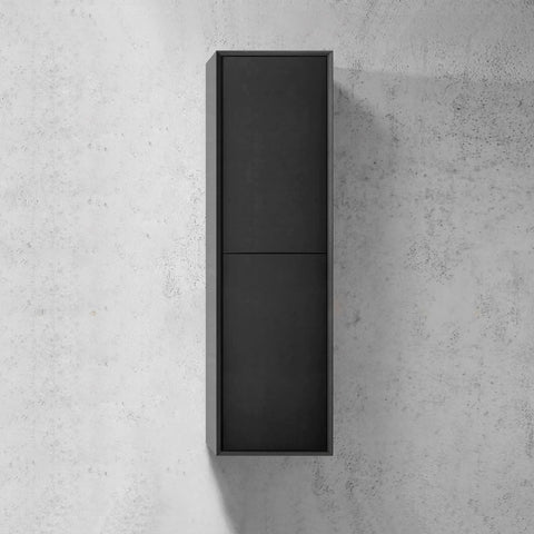Fingerpull Wall Hung Tallboy & Storage Cabinet - 350x300x1200mm - Various Colours