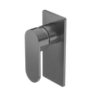 SM04 Nero Ecco Shower/Bath Mixer (Rectangle Backplate) - Various Colours