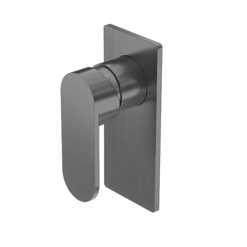 SM04 Nero Shower/Bath Mixer (Rectangle Backplate) - Various Colours