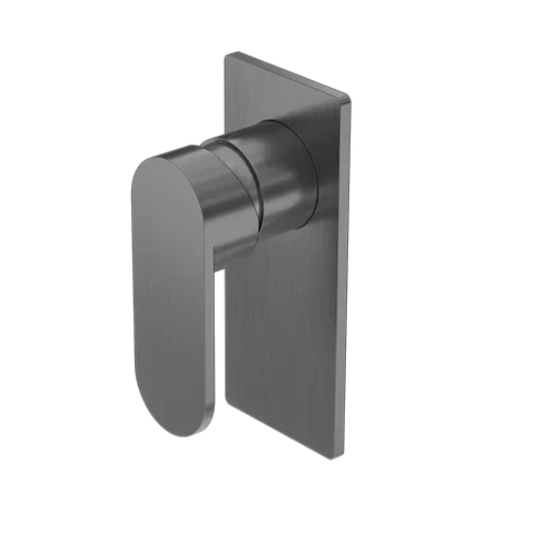 SM04 Nero Shower/Bath Mixer (Rectangle Backplate) - Various Colours