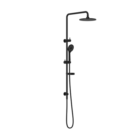 Nero Project Round Dual Shower Rail - Various Colours