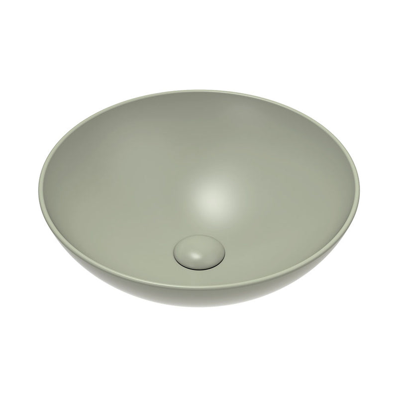 Axis Round Above Counter Ceramic Basin 400x400mm - Various Colours