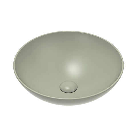 Axis Round Above Counter Ceramic Basin 400x400mm - Various Colours
