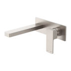Nero Tapware WBM09 Celia Square Wall Basin/Bath Mixer Set with Spout - Various Colours