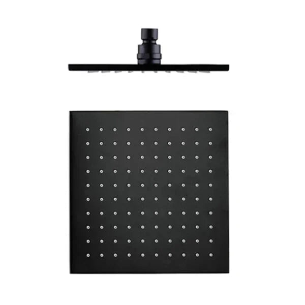 Nero Square Overhead Shower Head 250mm (Brass Made) - Various Colours
