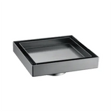 Low Profile Square Tile Insert Shower Floor Waste 133x133mm - Various Colours