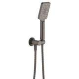 Soft Square Hand Shower On Holder - Various Colours