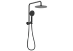 Round Compact Dual Shower Rail - Various Colours