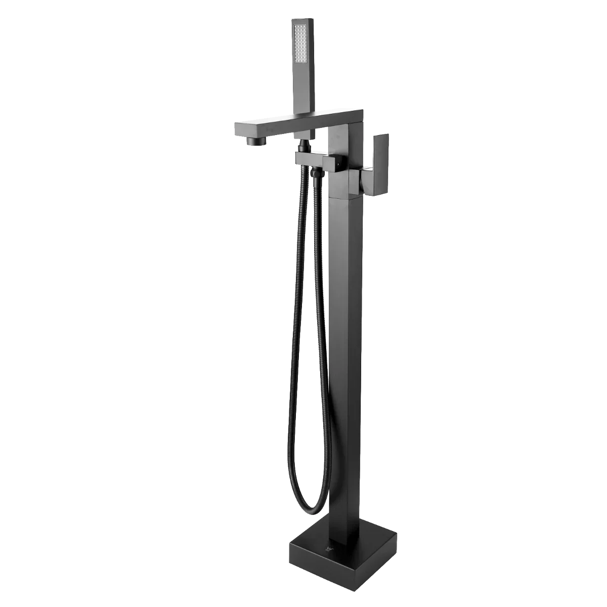 Square Freestanding Bath Mixer/Filler with Hand Shower Set - Various Colours