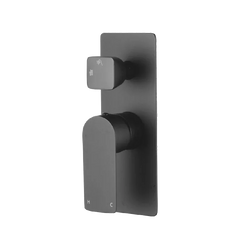 SMD23 Soft Square Shower / Bath Mixer with Diverter - Various Colours