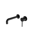 Nero WBM07 Rimini Round Wall Basin/Bath Mixer Set with Spout - Various Colours