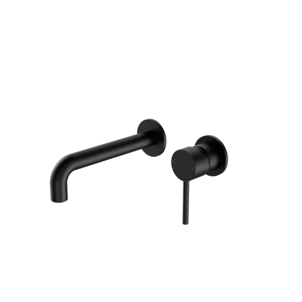 Nero WBM07 Rimini Round Wall Basin/Bath Mixer Set with Spout - Various Colours