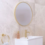 Round Mirror 600mm Diameter with frame - Various Colours (Frame)