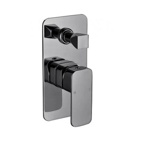 SMD03 Square Shower / Bath Mixer with Diverter - Various Colours