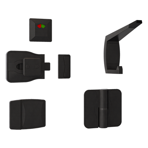 Ready to Go Moda Advantage Spring Kit in Designer Black - ADVMODASP-LH3-BLK (Left Hand)