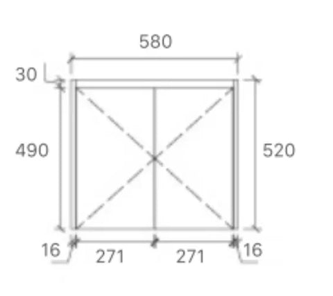 BV59WH (460mm Depth) Wooden Finish Wall Hung Vanity- 600 / 750 / 900 / 1200 / 1500mm