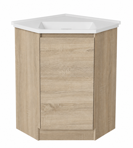 BV42 Timber Fingerpull Freestanding Corner Vanity - 600 / 900mm