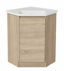 BV42 Timber Fingerpull Freestanding Corner Vanity - 600 / 900mm