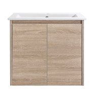 BV59WH (460mm Depth) Wooden Finish Wall Hung Vanity- 600 / 750 / 900 / 1200 / 1500mm