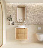 BV43WH Woodland Fluted Wall Hung Vanity - 600 / 750 / 900 / 1200 / 1500 / 1800mm