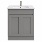 BV52 (460mm Depth) Matt Grey Shaker Freestanding Vanity - 600 / 750 / 900 / 1200 / 1500 / 1800mm